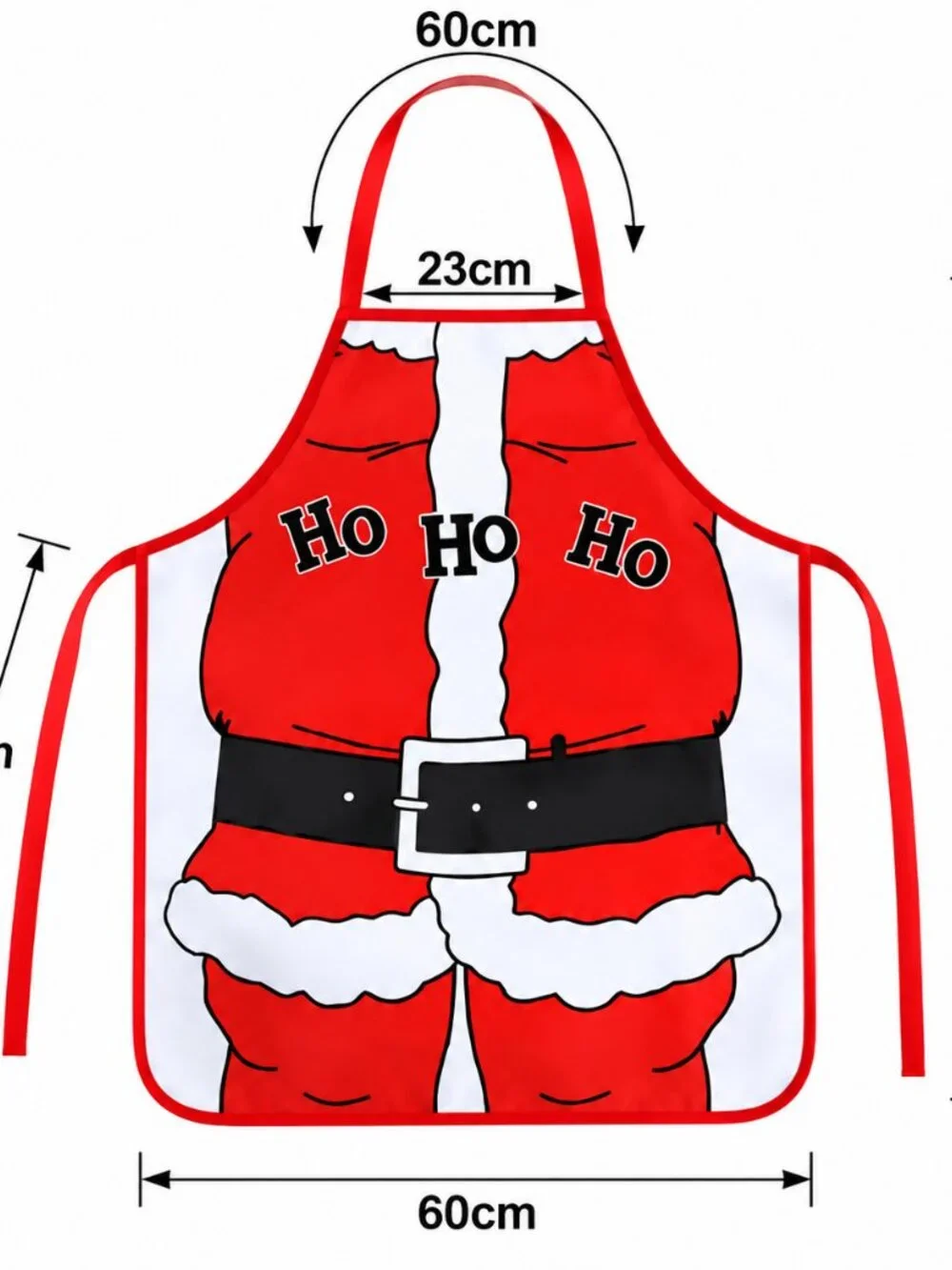 Christmas Aprons Set of 2 Santa Ho Ho Ho Merry Christmas Holiday Kitchen